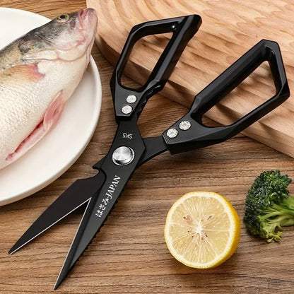 One Tool to Rule the Kitchen – Multifunctional Stainless Steel Kitchen Scissors
