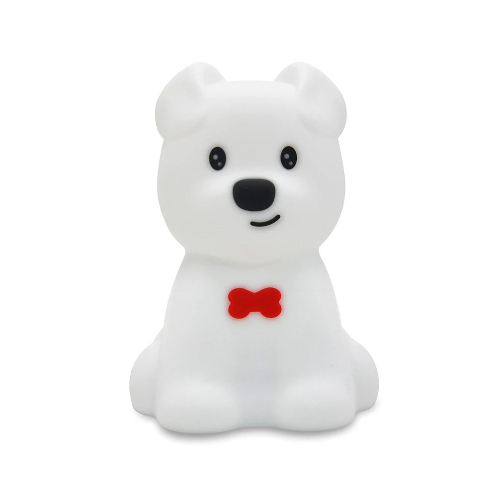 Night Owl Glow – Soothing Silicone Night Light with Remote Control & Colour Change