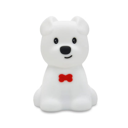 Night Owl Glow – Soothing Silicone Night Light with Remote Control & Colour Change