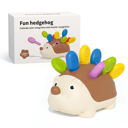 Spike & Learn – Montessori Hedgehog Fine Motor Toy for Curious Toddlers